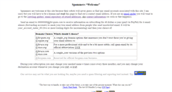 Desktop Screenshot of forspam.com